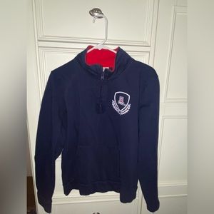 PINK Victoria’s Secret. University of Arizona navy quarter zip pullover.